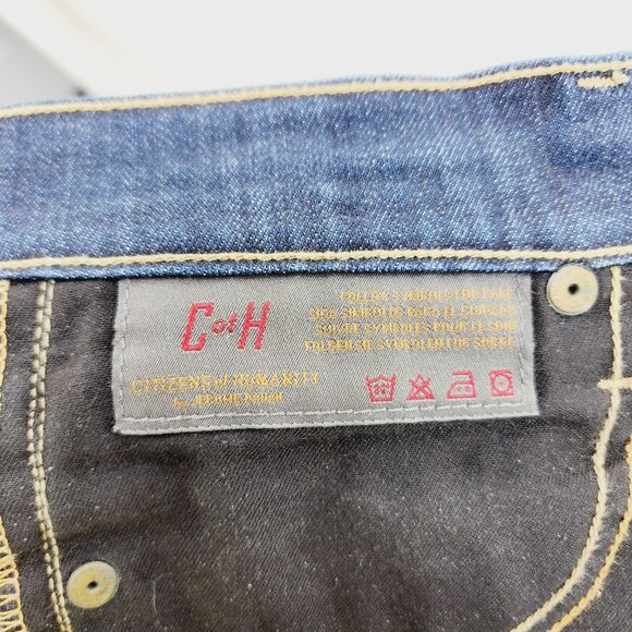 Citizens Of Humanity Womens Bootcut Jeans Mid Rise Size 27 Blue Denim - Picture 14 of 14